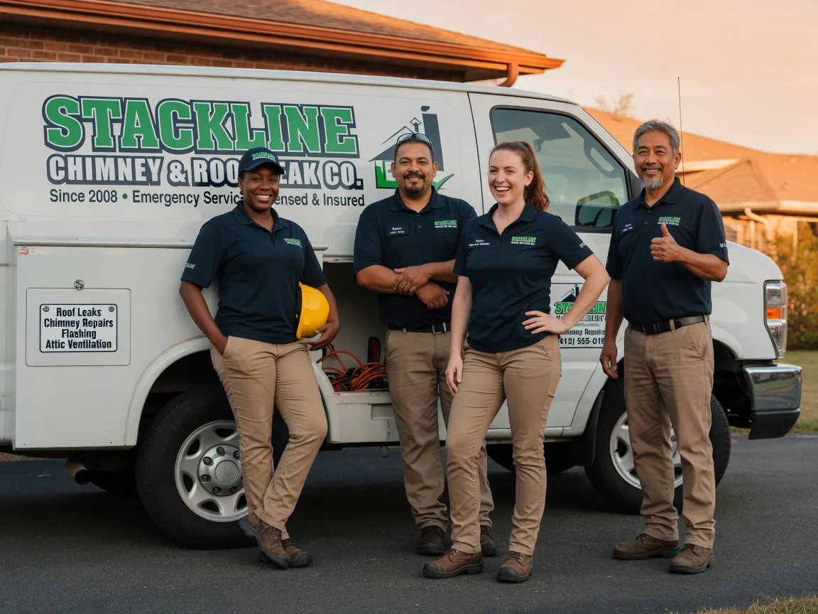 Chimney flashing repair company in Geneseo, IL